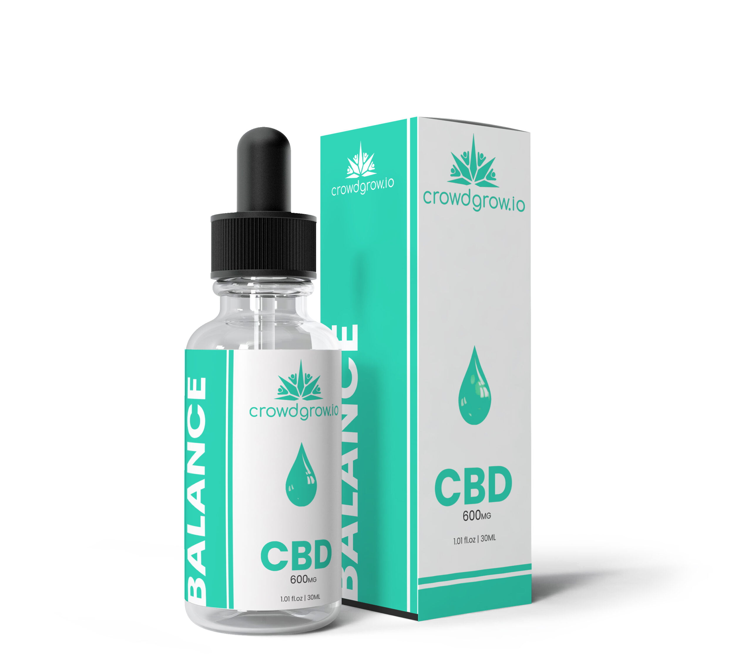 dropper bottle with mockup